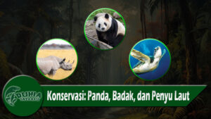 Konservasi Panda, Badak, dan Penyu Laut