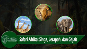 Safari Afrika Singa, Jerapah, dan Gajah